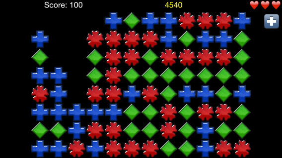 Demolish! Pairs iPhone 5 Arcade mode with Shapes